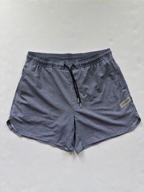 Legends Men’s Luka Lined Shorts Purple Large, Stretch Drawstring